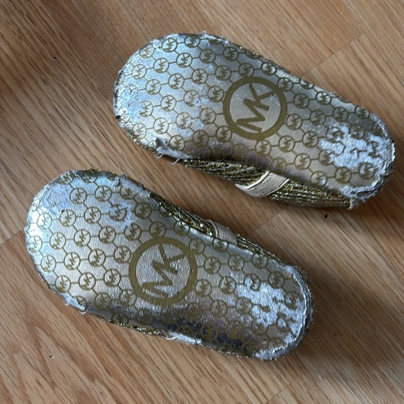 Michael Kors Gold Kids Shoes - Picture 5 of 15